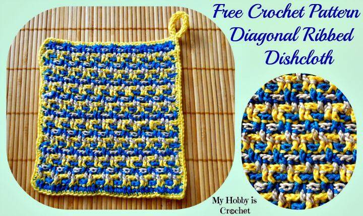 Free Crochet Dishcloth Pattern 