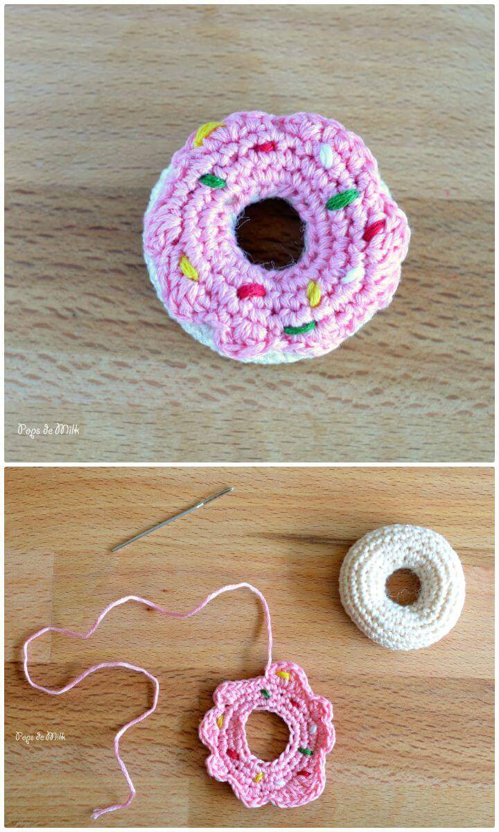 Free Crochet Donut Pin Pattern