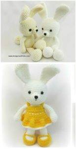 63 Free Crochet Bunny Amigurumi Patterns - DIY Crafts