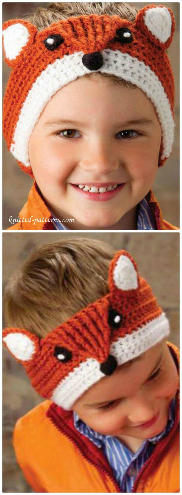 How To Free Crochet Fox Headband
