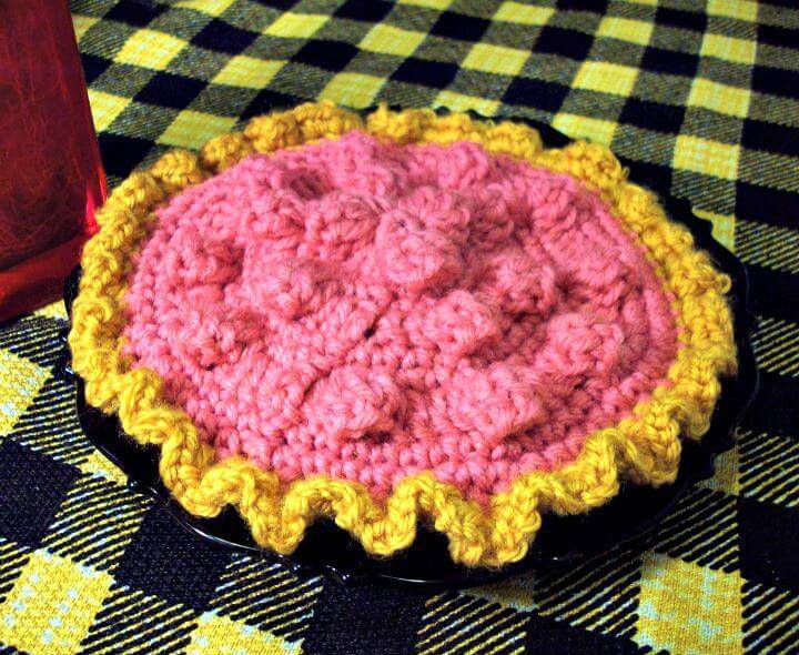 Easy Free Crochet Freshly Baked Potholder Pattern