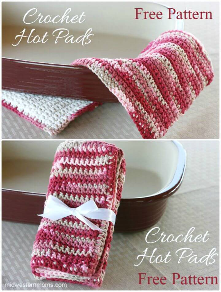 Crochet Gorgeous Hot Pad Free Pattern