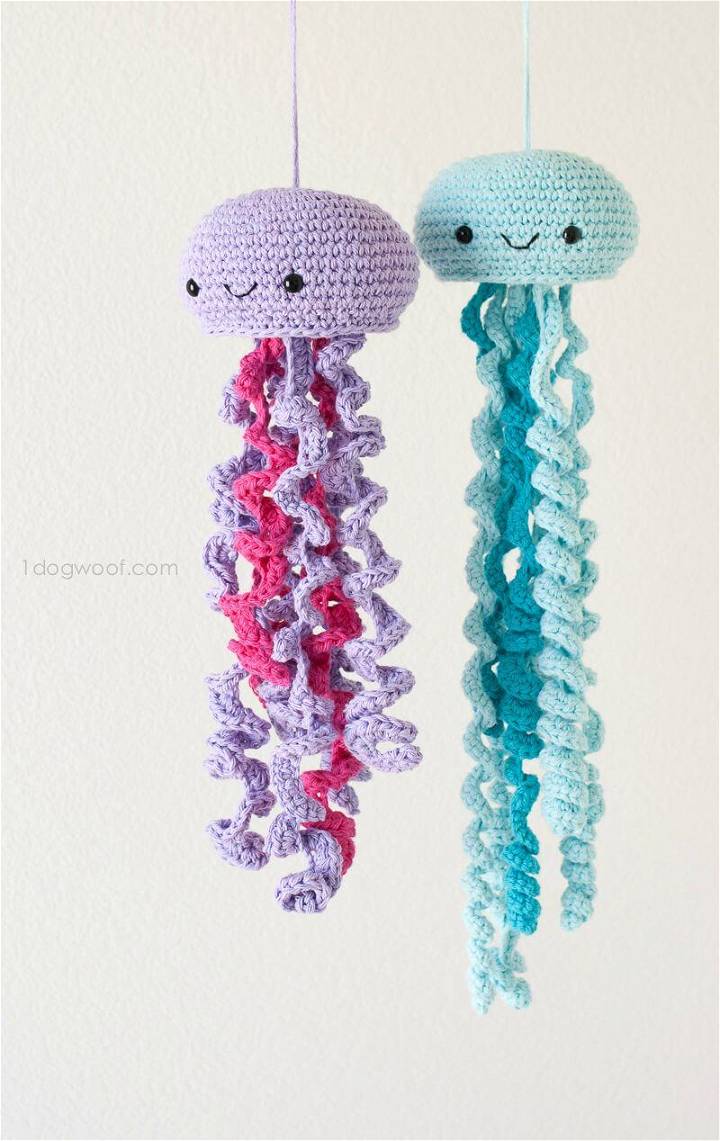 Crochet Jellyfish Amigurumi Free Pattern