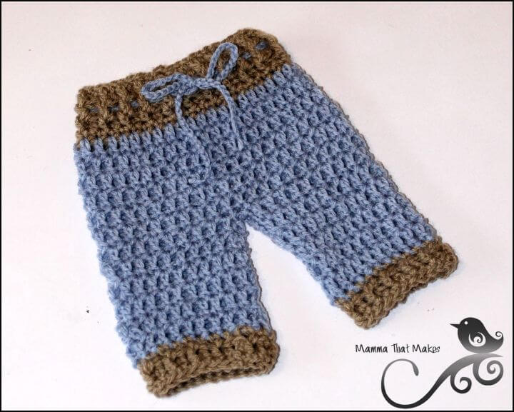 crochet baby leggings