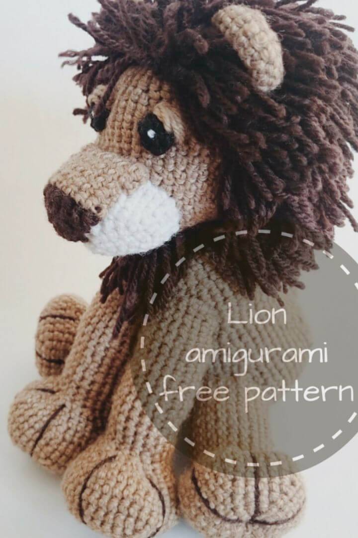 Free Crochet Lion Amigurumi Pattern