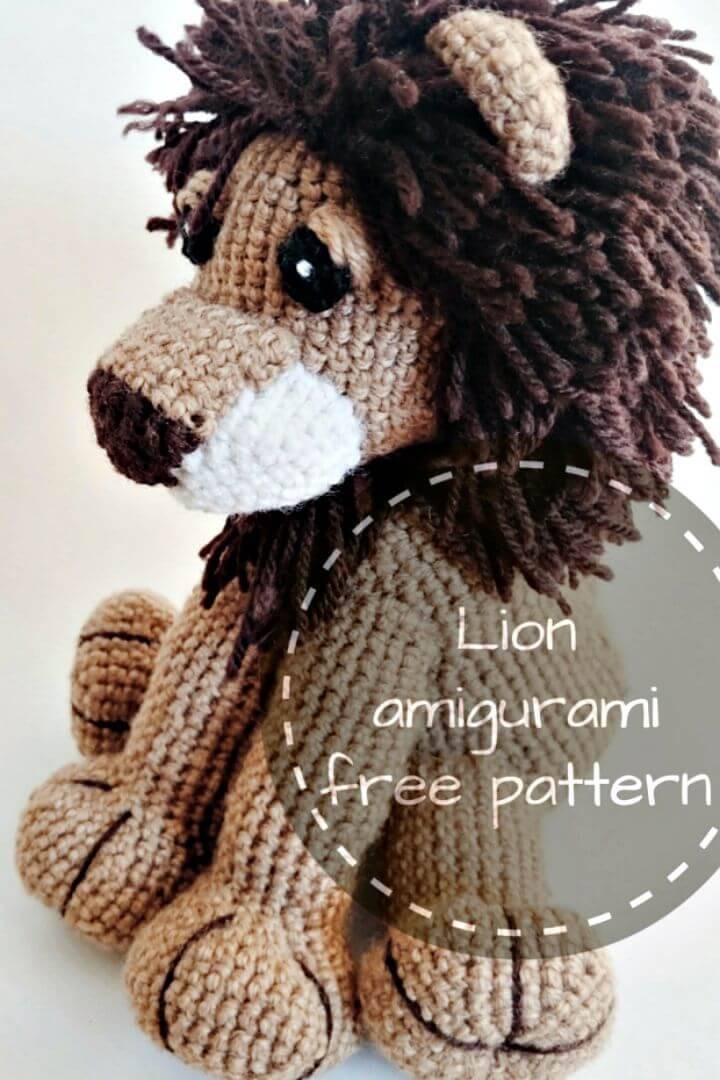 Crochet Lion Amigurumi - Free Pattern