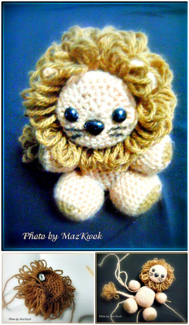 Free Crochet Little Lion Amigurumi Pattern