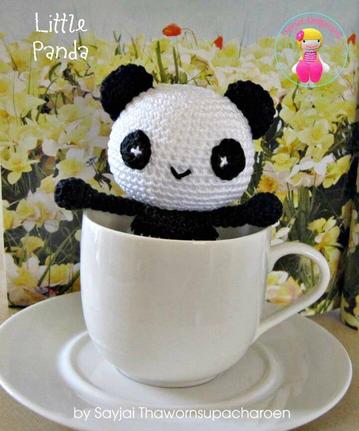How To Free Crochet Little Panda Amigurumi Pattern