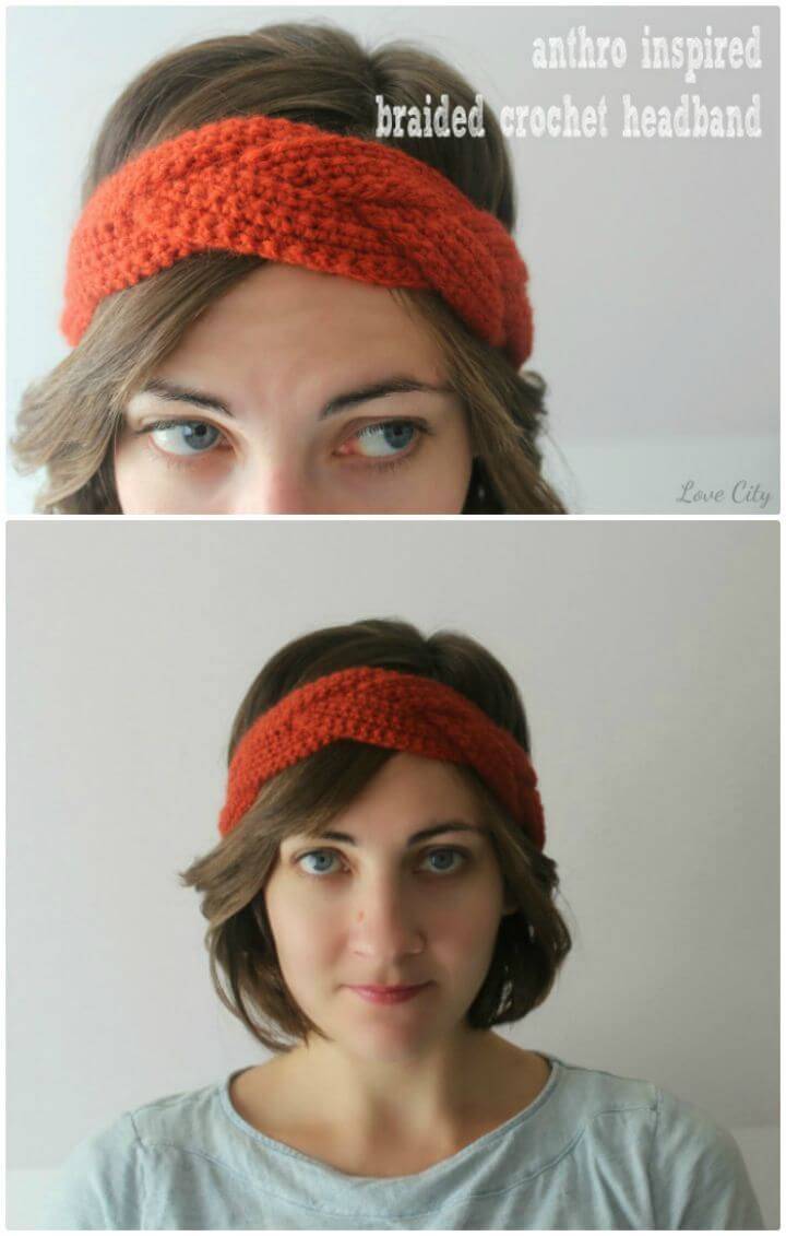 How To Free Crochet Love Headband Pattern