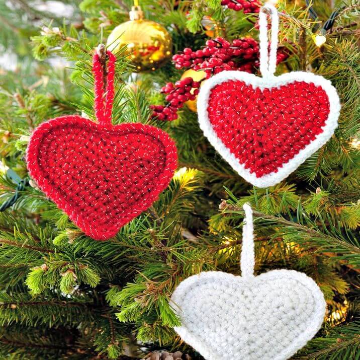 How To Crochet Love Hearts - Free Valentine Pattern