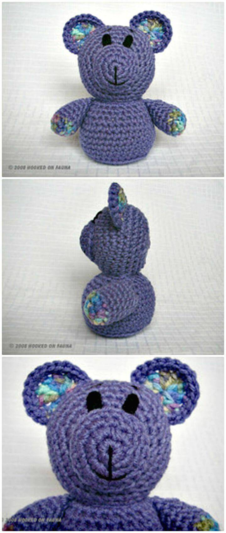 How To Crochet Lubi The Teddy Bear - Free Pattern