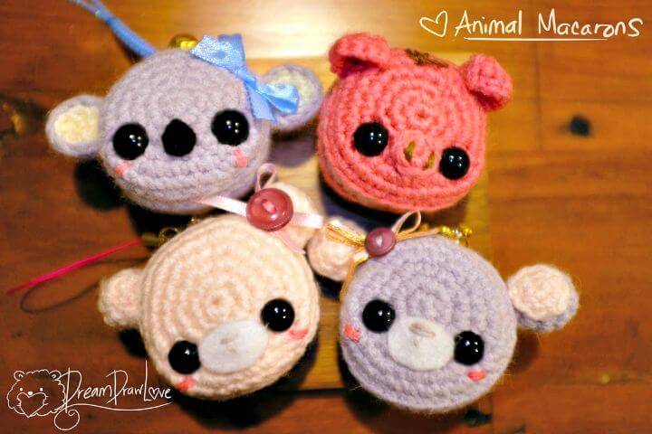 How To Crochet Macaroon Animals Amigurumi – Free Pattern