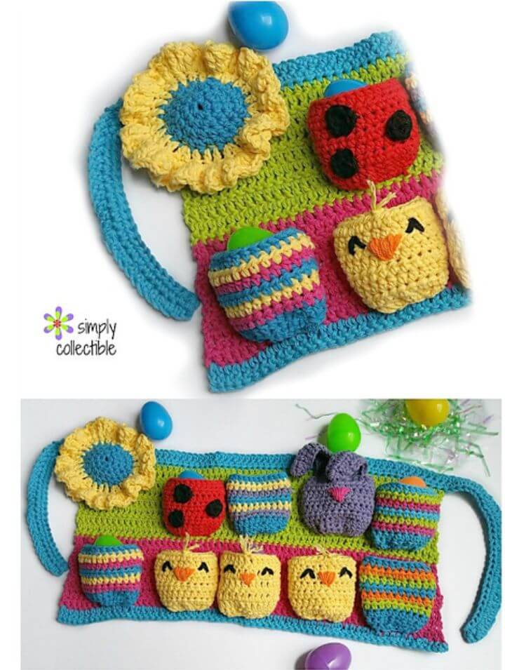 Free Crochet Most Egg-Cellent Spring Egg Apron Pattern