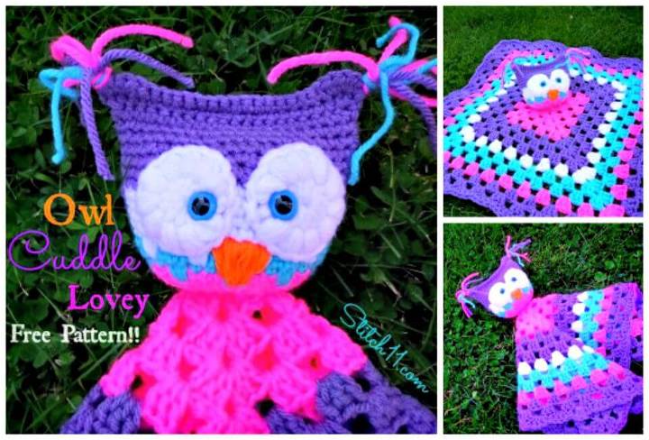 35 Free Crochet Lovey Patterns For Your Cute Baby ⋆ DIY Crafts