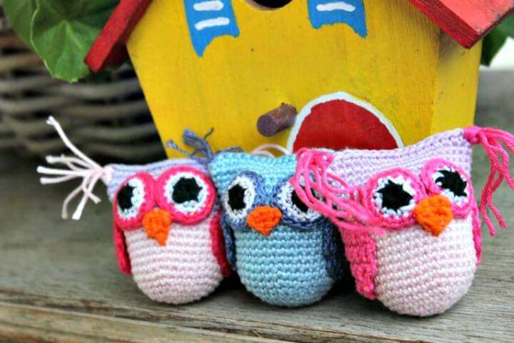 How To Free Crochet Owl Rattle - Free Pattern
