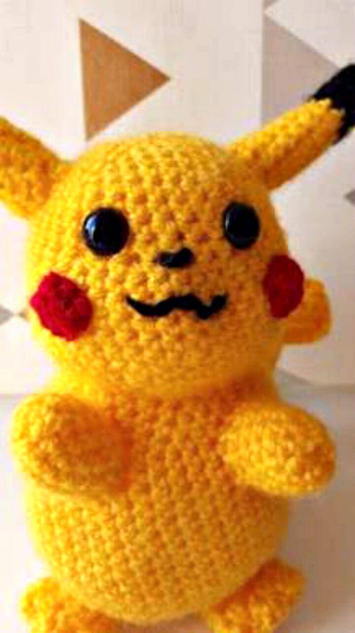 Free Crochet Pikachu Amigurumi Pattern