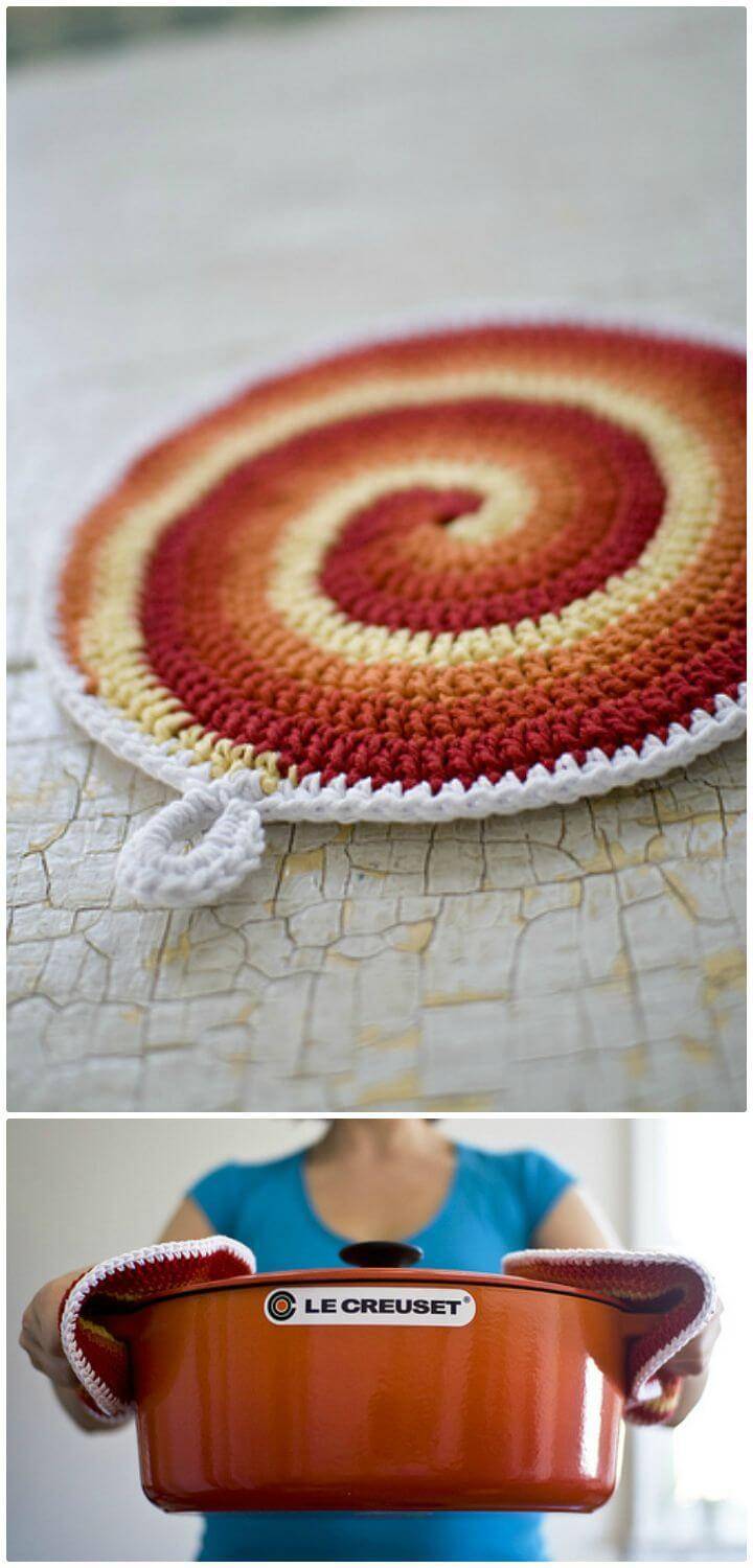 Crochet Potholder Swap - Free Pattern