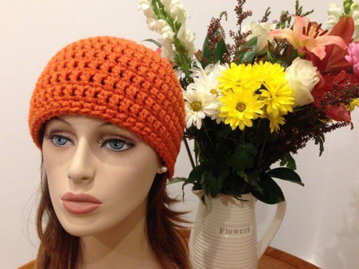 Free Crochet Quick Chemo Cap Pattern