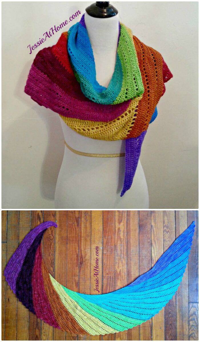 How To Crochet Rainbow Skylark - Free Pattern