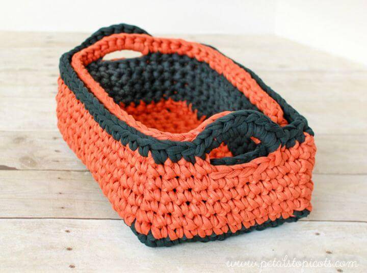 45 Free Crochet Basket Patterns for Beginners ⋆ DIY Crafts