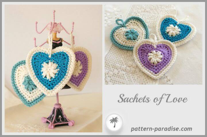 Crochet Sachets And Trinkets - Free Pattern