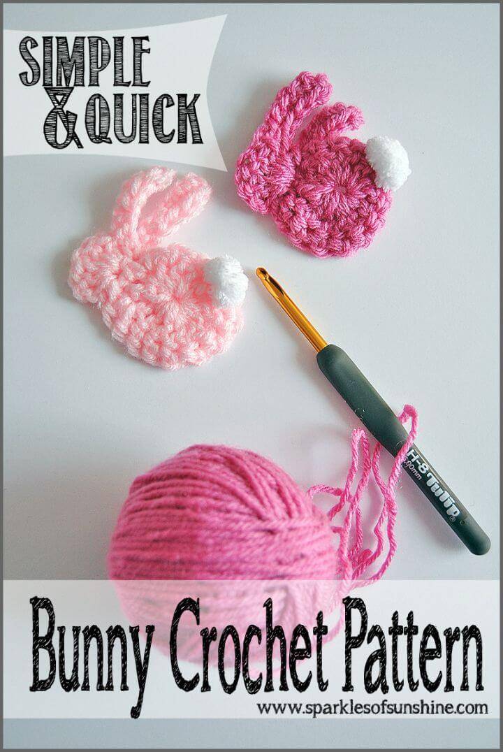 Crochet Simple & Quick Bunny - Free Pattern