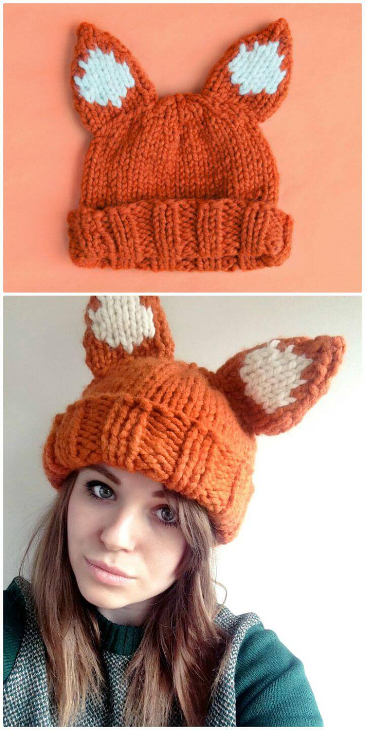 Crochet This Chunky Foxy Hat Free Pattern