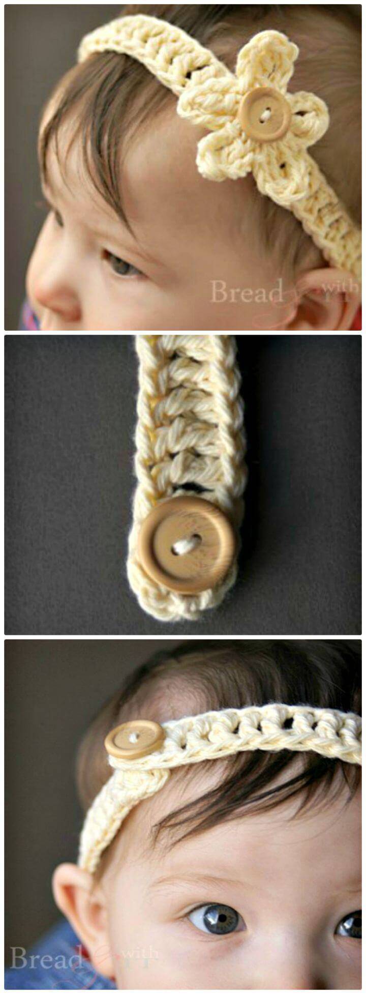 Crochet Super Cute Headband - Free Pattern