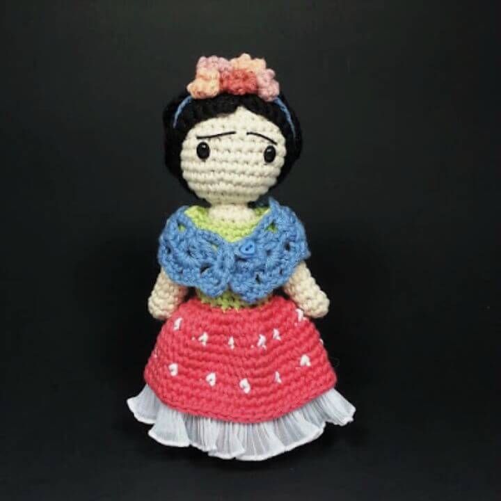 How To Crochet The Frida Kahlo - Free Pattern
