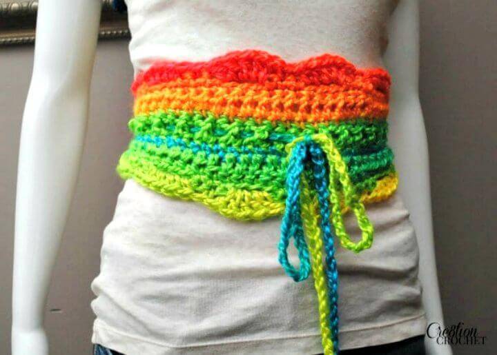 Easy Crochet Uniquely Neon - Free Belt Pattern