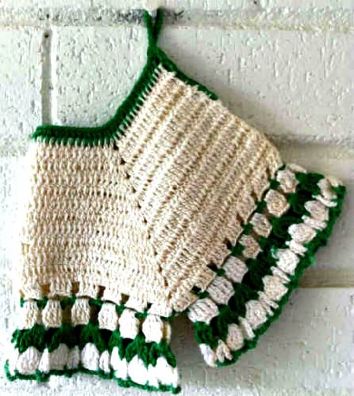 How To Free Crochet Vintage Bloomers Potholder
