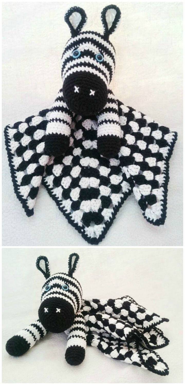 How To Crochet Zebra Baby Comforter Free Pattern