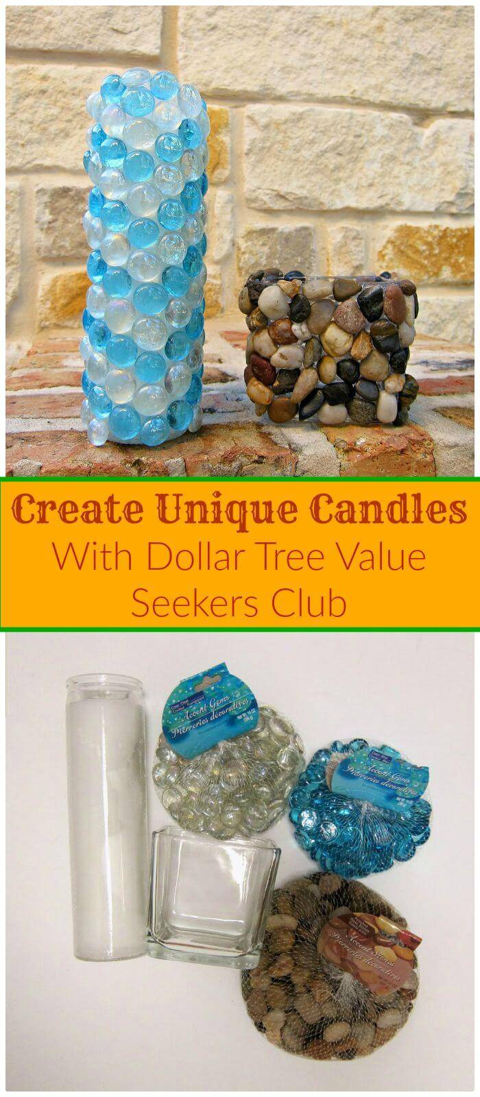 Create Unique Candles With Dollar Tree Value