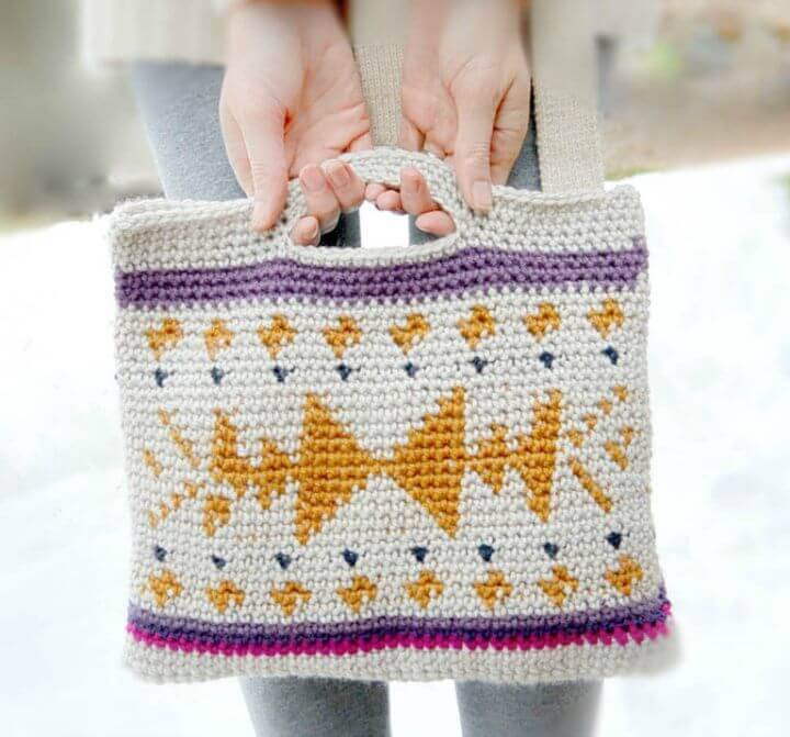 Free Crochet Southwest Tote Pattern