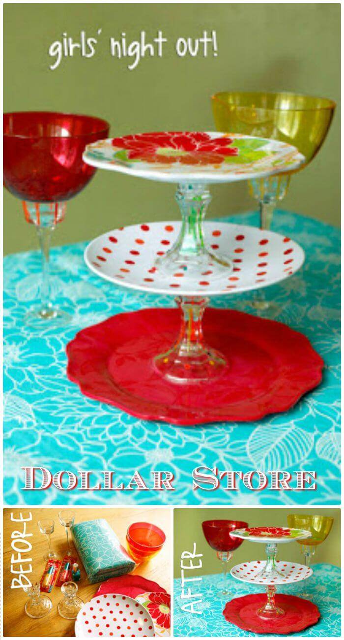 How To Make A Centerpiece - Dollar Store Craft 