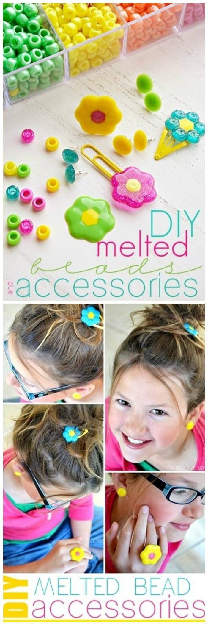 DIY Dollar Store Melted Beads And Accessories - Dollar Store Craft 