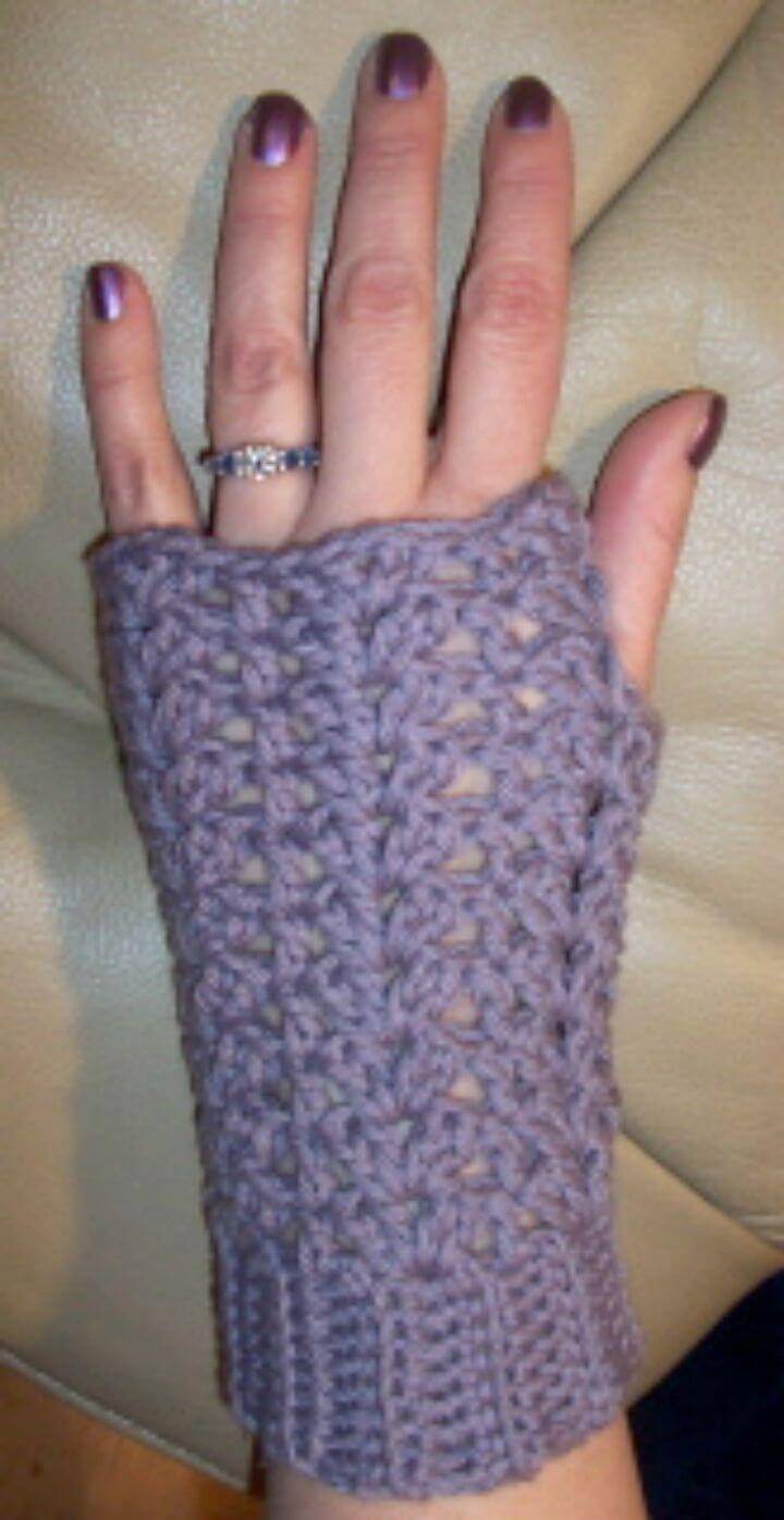 54 Free Crochet Fingerless Gloves Pattern for Beginners ⋆ ...