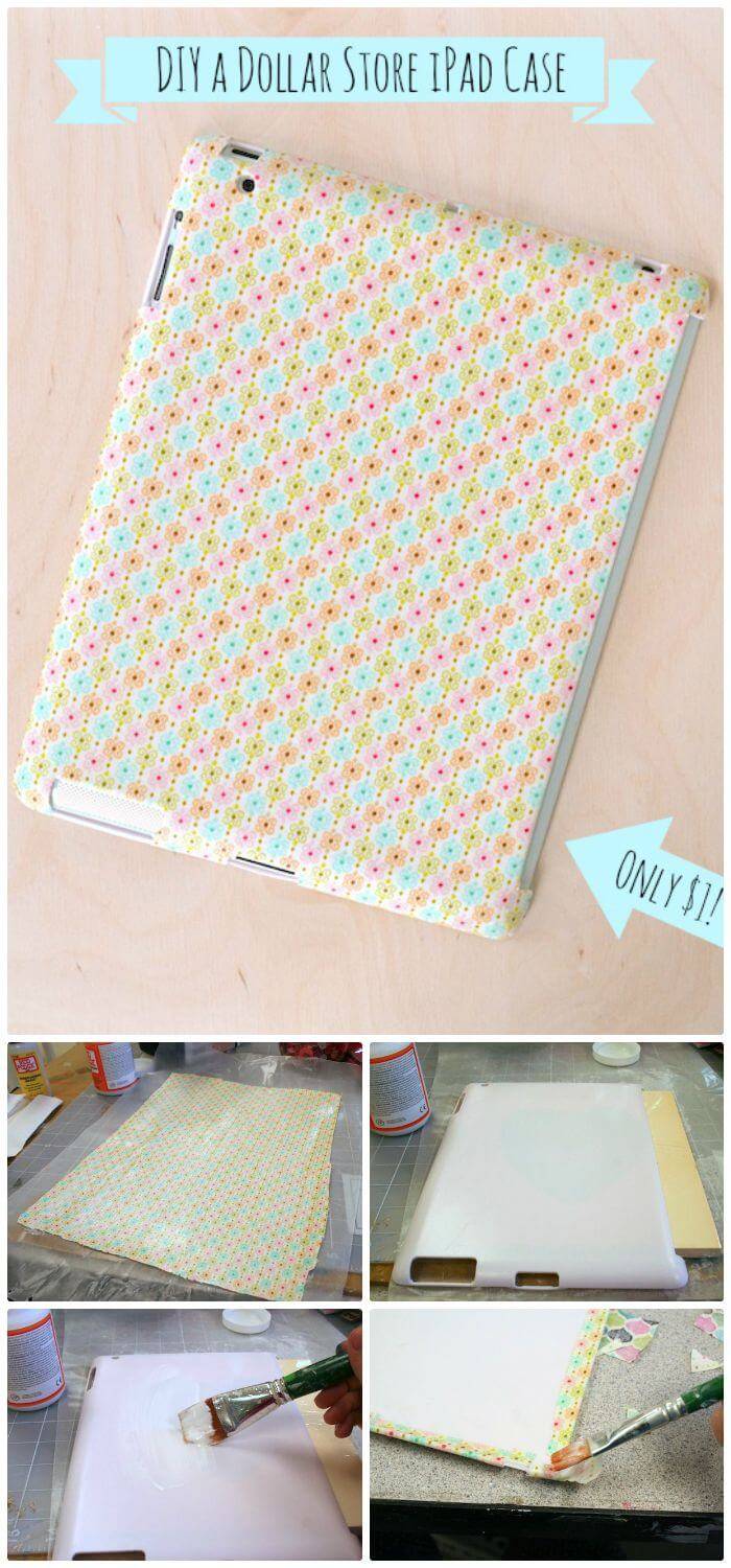 DIY IPad Case Made For A Dollar -Dollar Store Crafts 