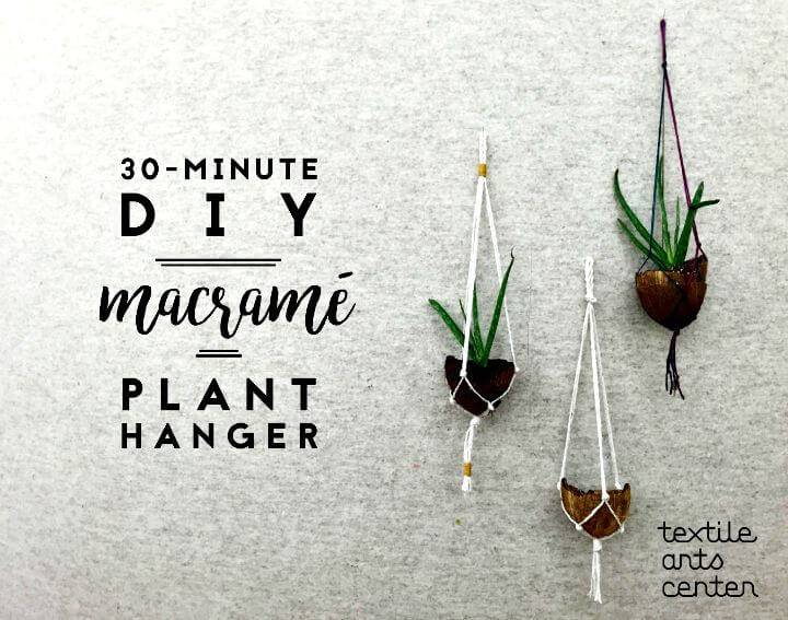 How To Make Macrame Plant Hanger In 30 Minute
