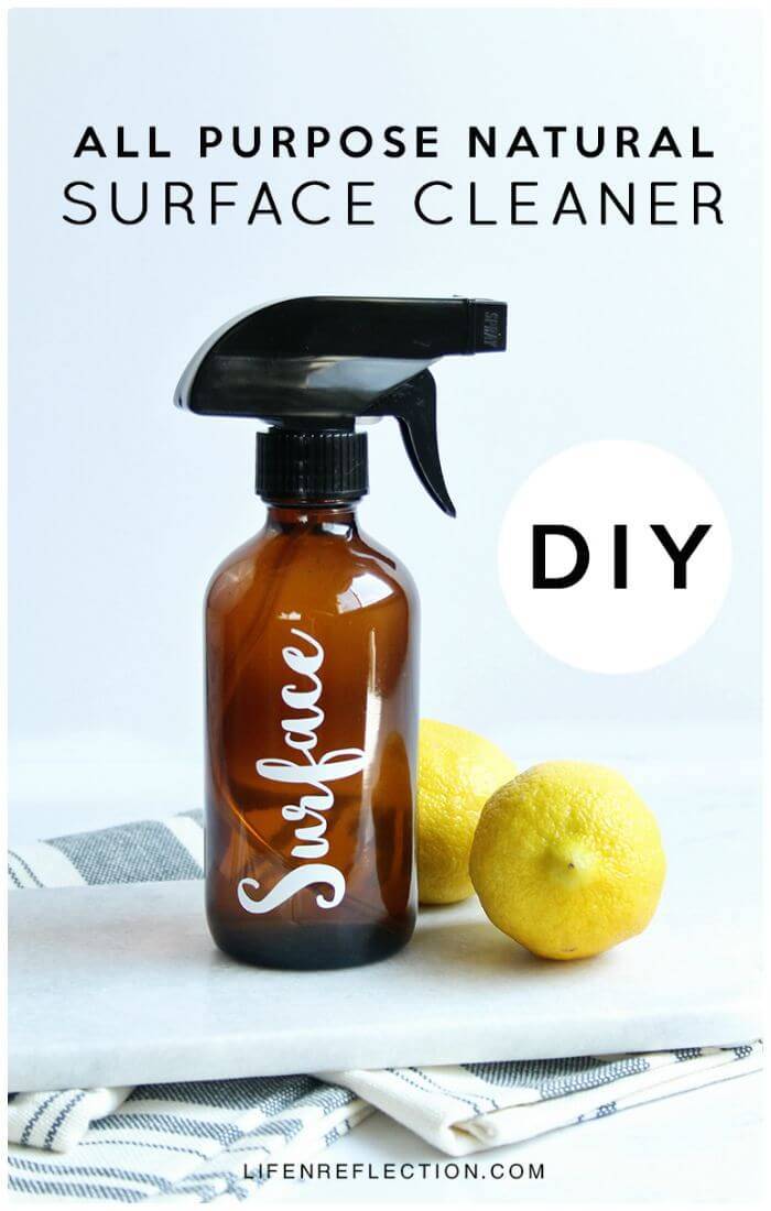 Easy DIY Natural Surface Cleaner For All Purpose