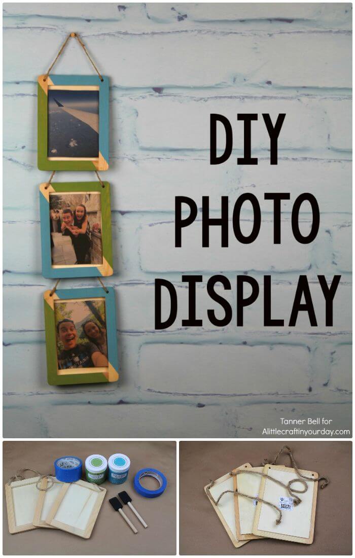 How To Easy DIY Photo Display