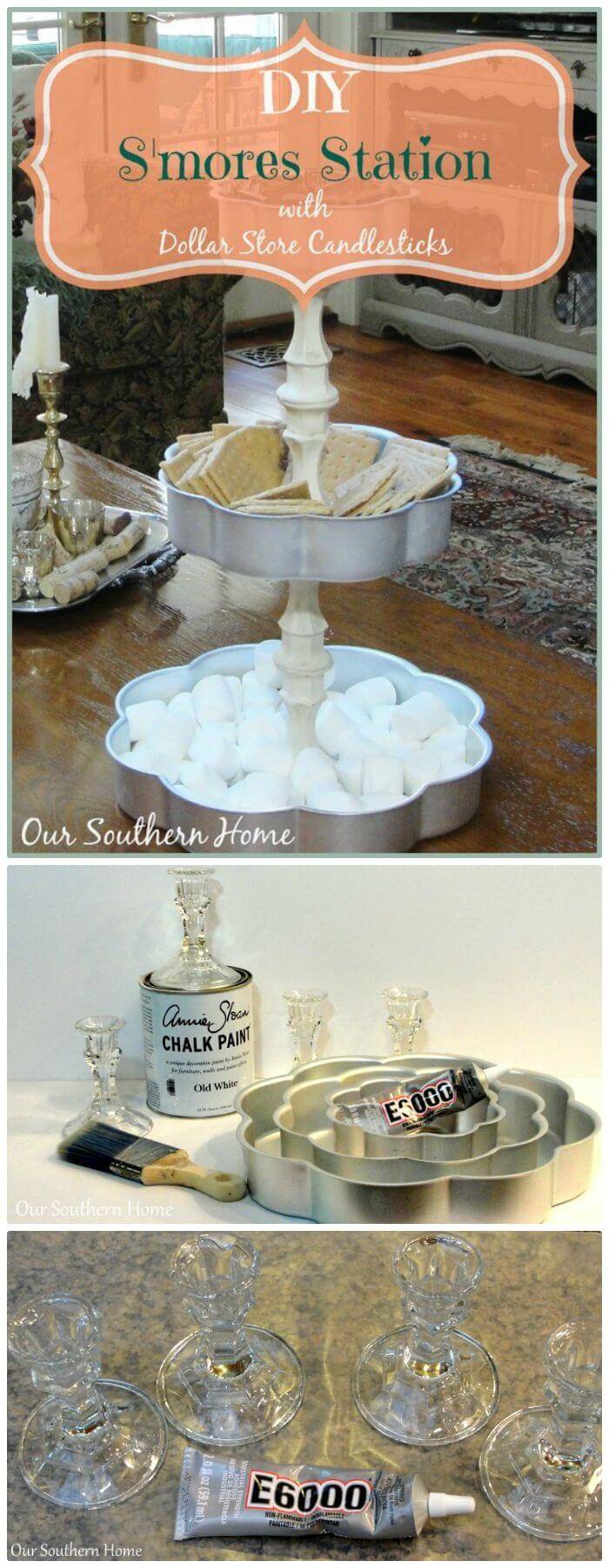 Easy DIY Smores Station With Dollar Store Collection
