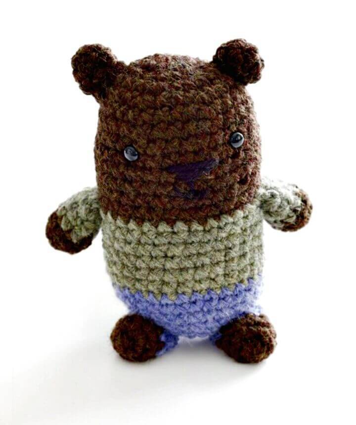 How To Crochet Amigurumi Bear - Free Pattern