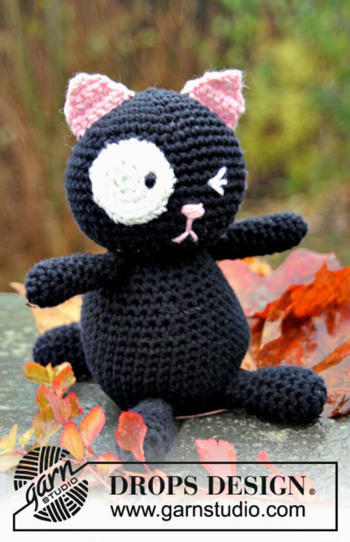 How to Easy Crochet Cat - Free Pattern