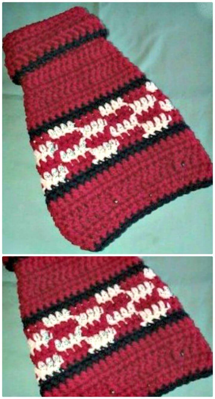 Easy Crochet Dog Sweater - Free Pattern