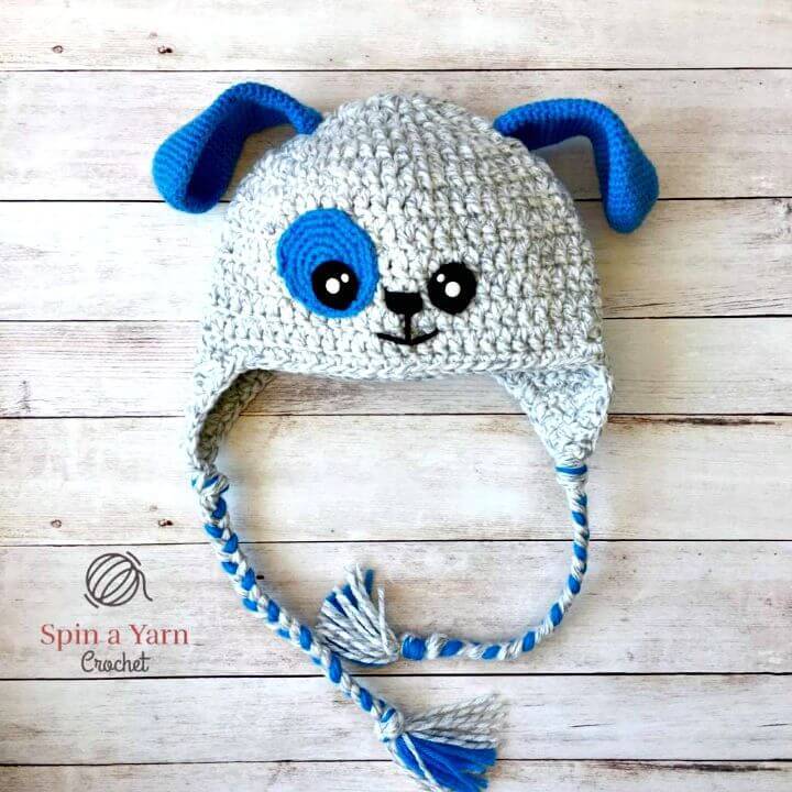 How To Easy Free Crochet Puppy Hat Pattern