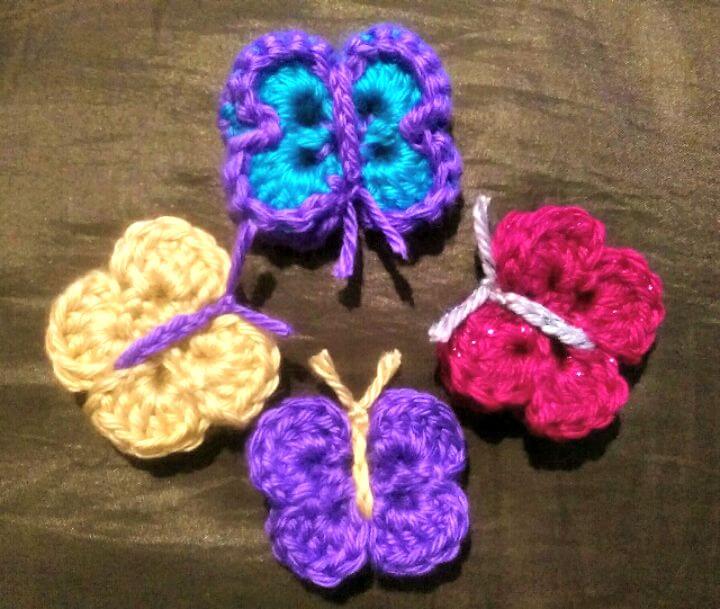 48 Free Crochet Butterfly Patterns ⋆ DIY Crafts