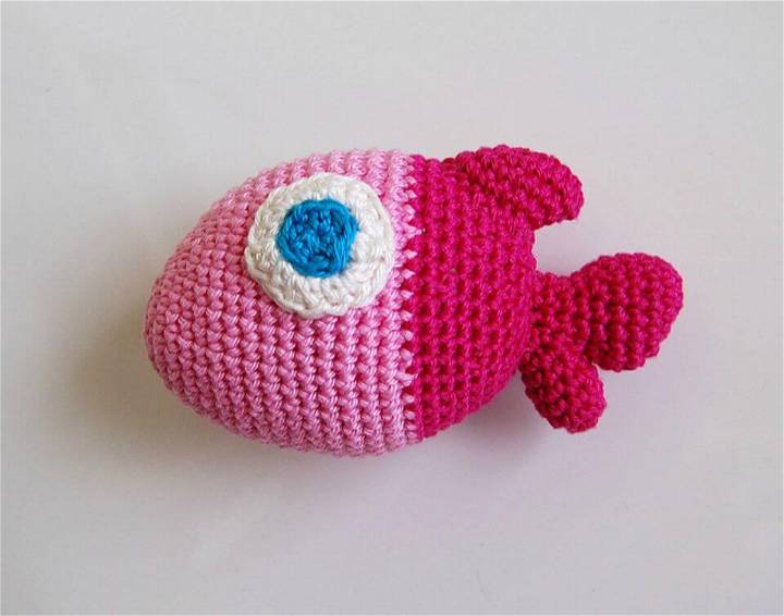 How to Crochet Chubby Fish - Free Pattern