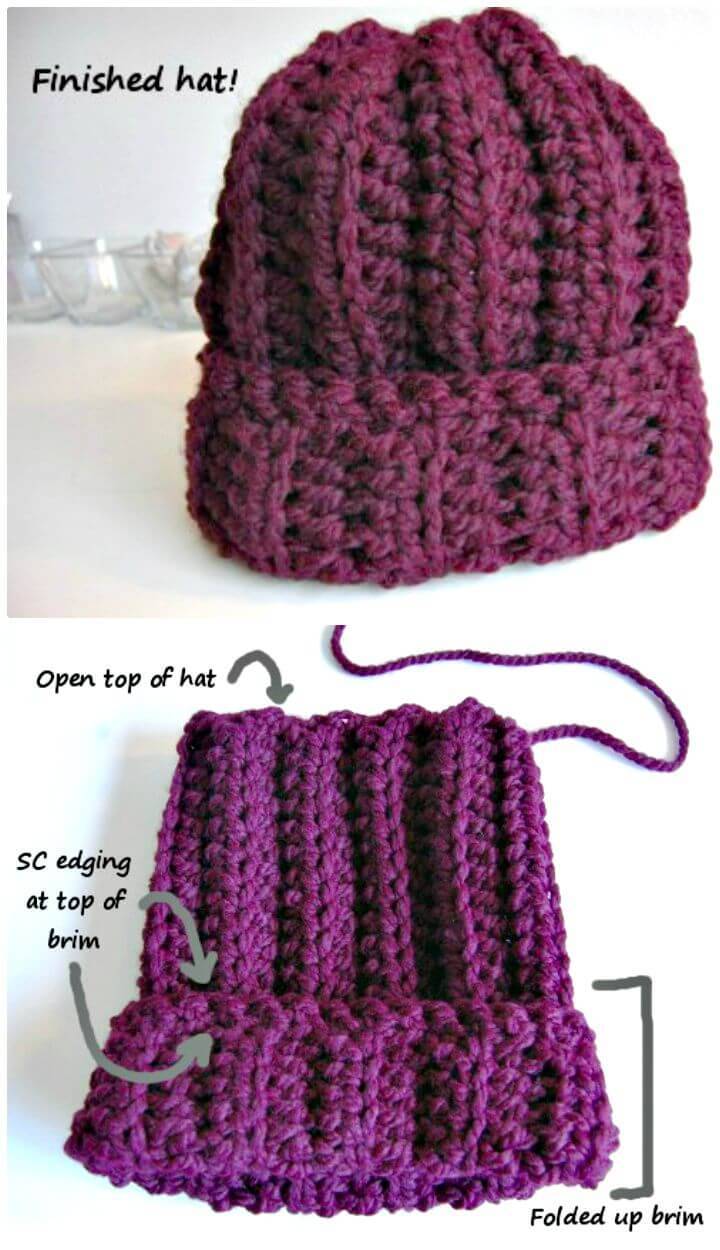 Crochet Cute Hat - Free Pattern