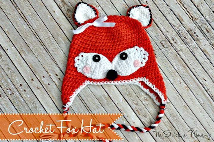 Free Crochet Fox Hat Pattern